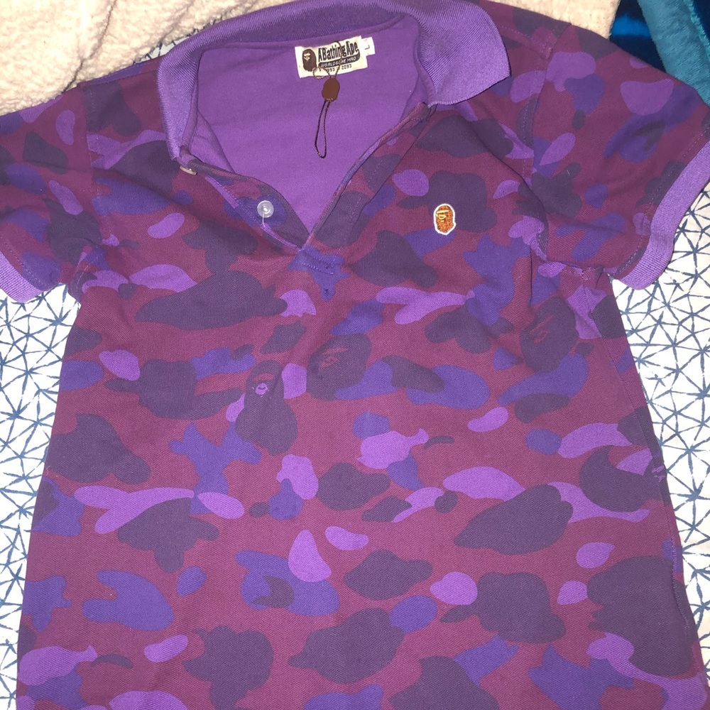 Bape polo tee